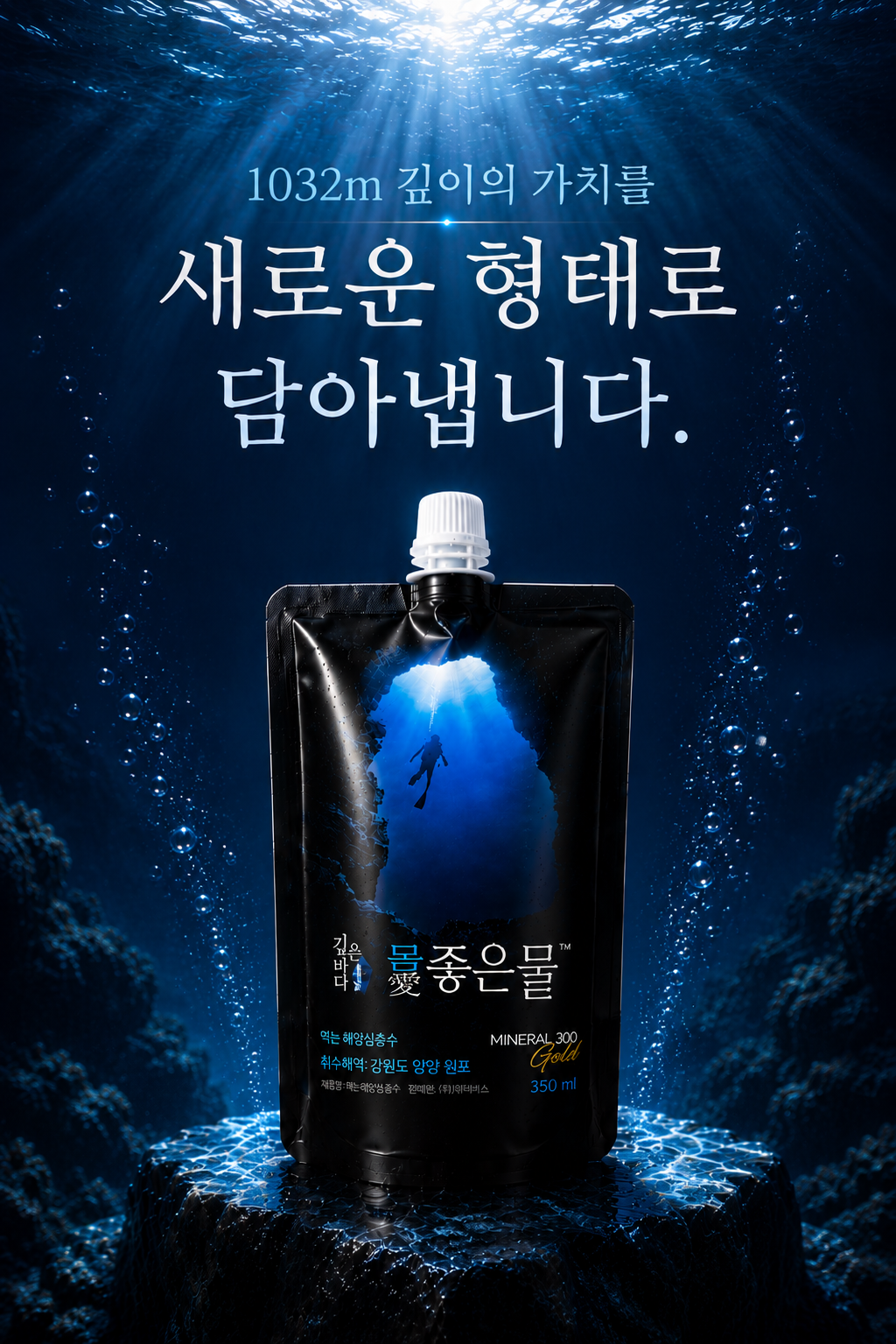 몸愛좋은물 Gold 优质袋装水